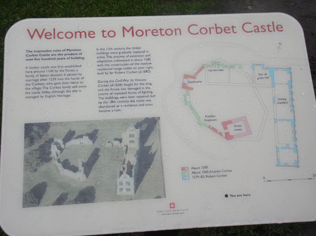 Moreton Corbet Castle景点图片