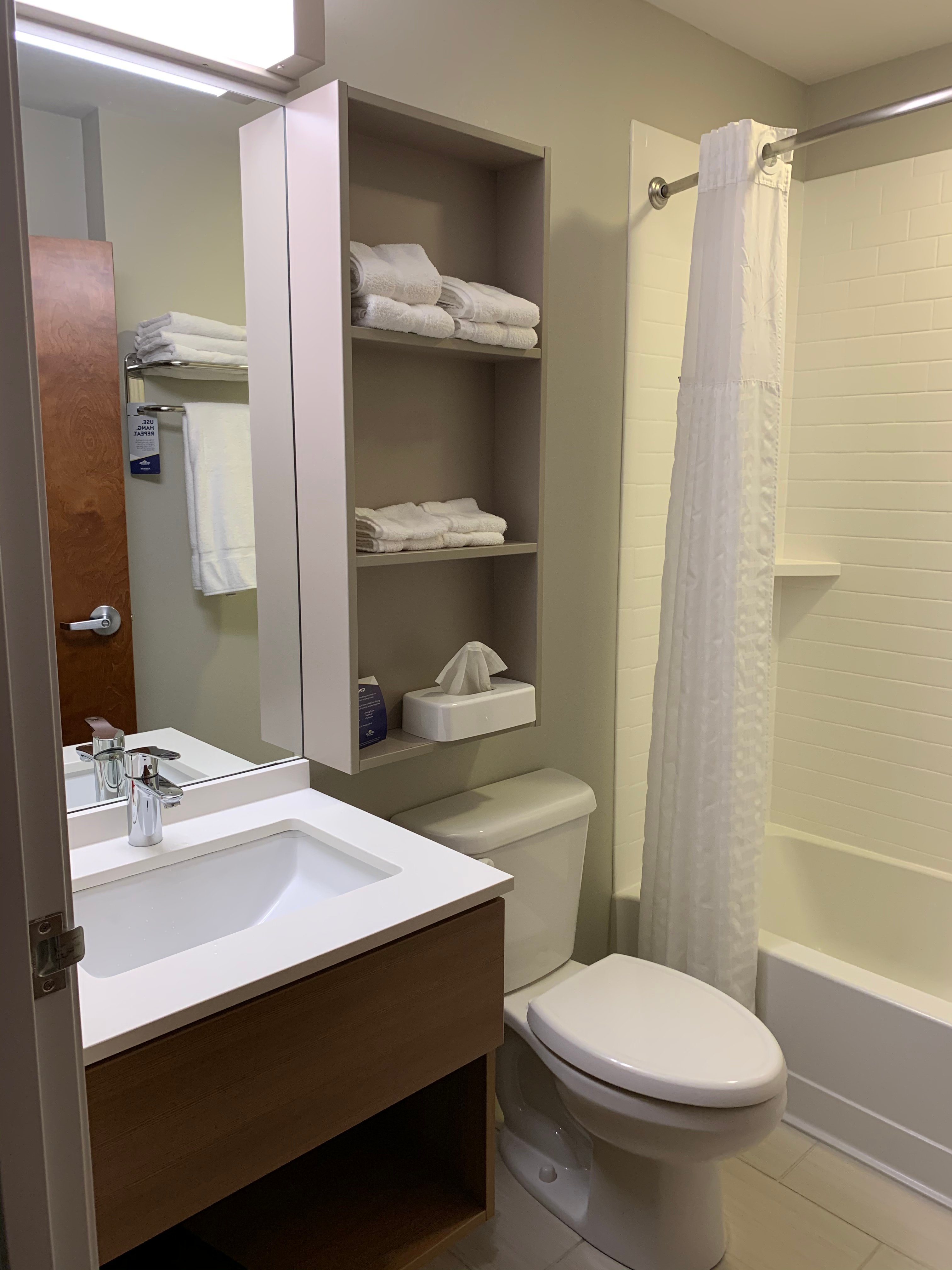 Microtel Inn & Suites by Wyndham Clarion-浴室
