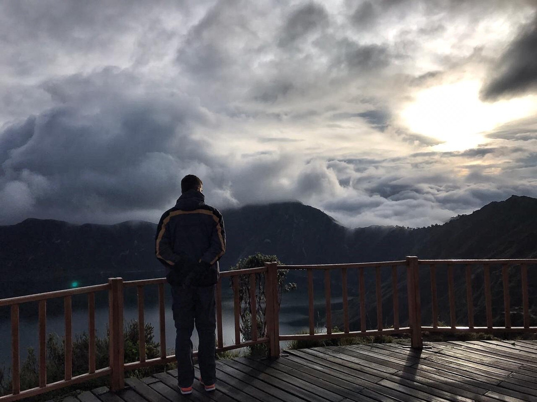 Sendero al Fondo del Crater-Quilotoa必去景点