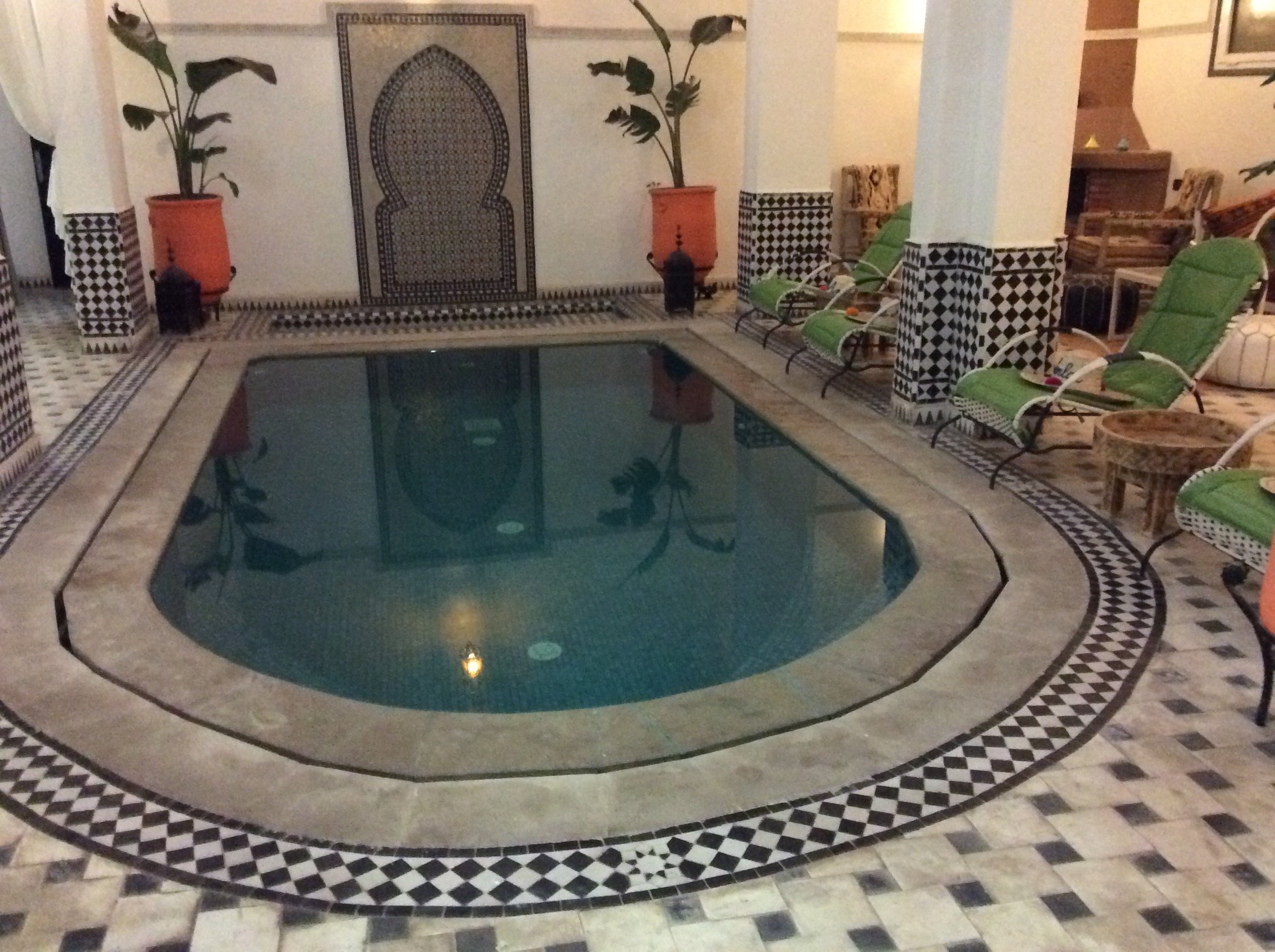 Hotel Riad Amlal-泳池