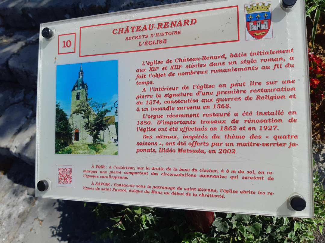 Eglise Saint-Etienne-Chateau-Renard必去景点