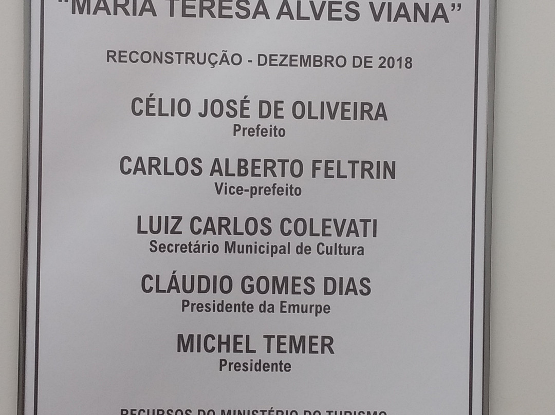 Maria Thereza A. Vianna Municipal Theater-Penapolis必去景点