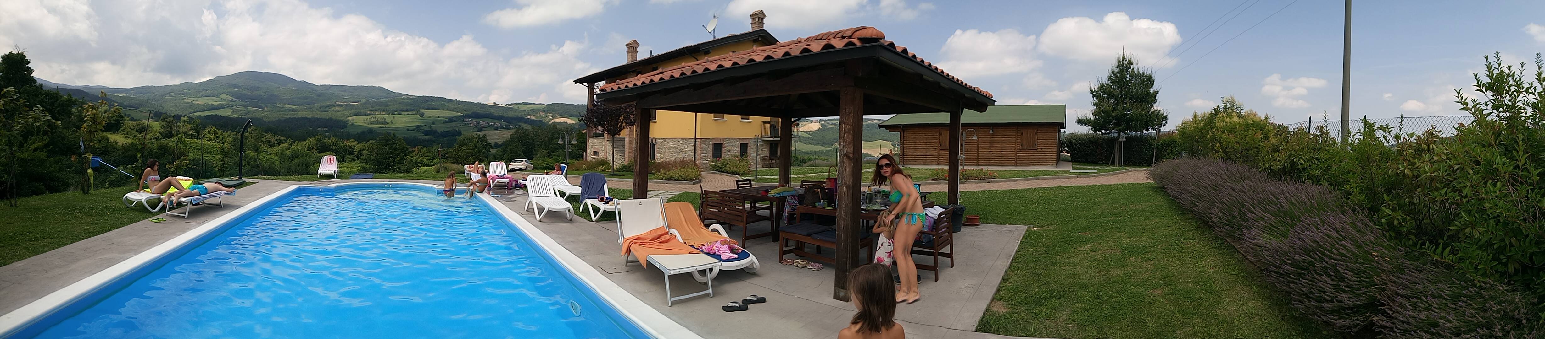 Agriturismo Ca' Bacchetta-泳池