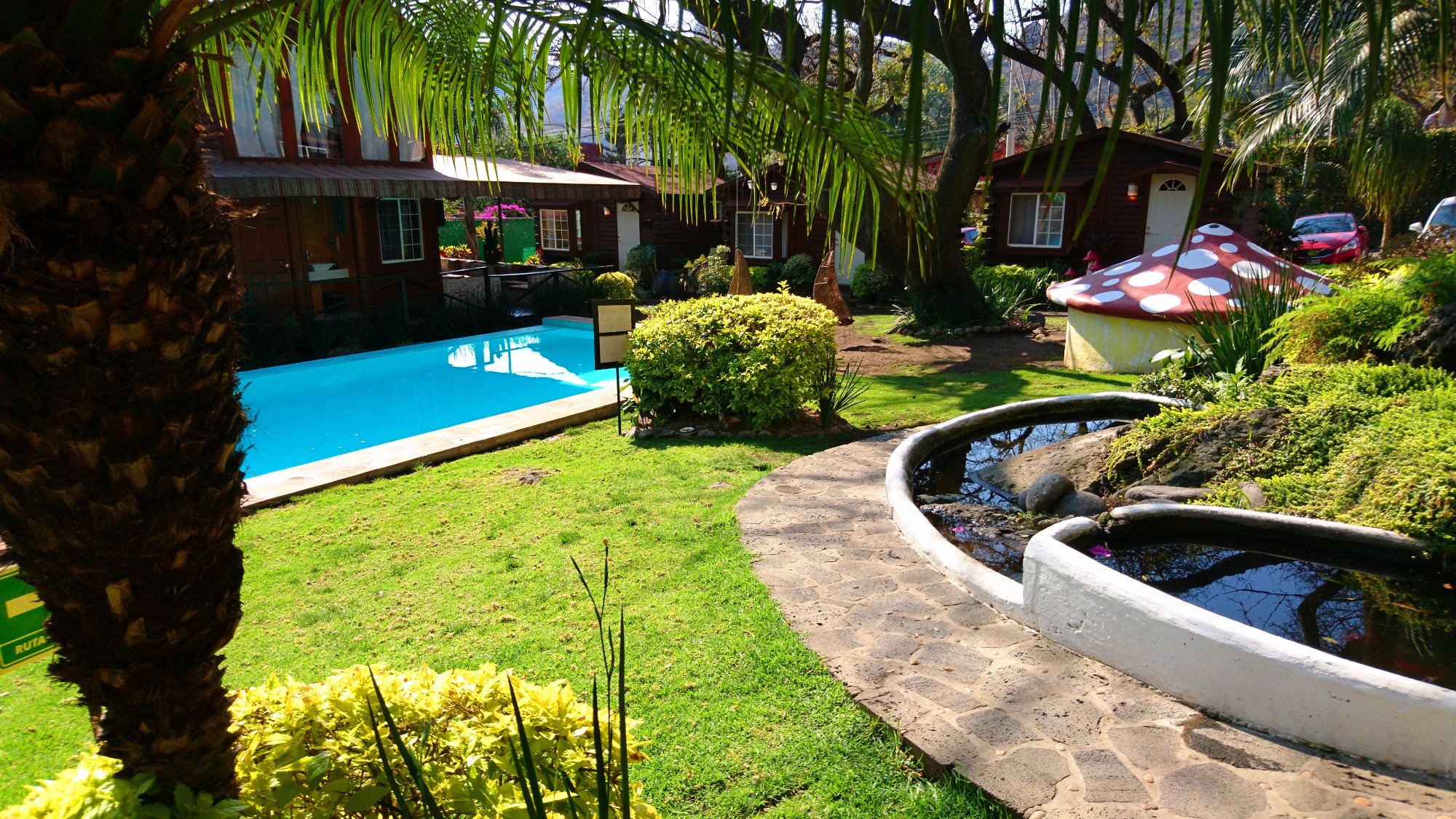 Hotel Boutique Xacallan-泳池
