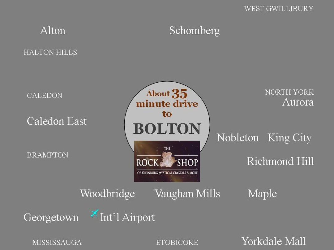 The Rock Shop of Kleinburg Mystical Crystals & More-博尔顿必去景点