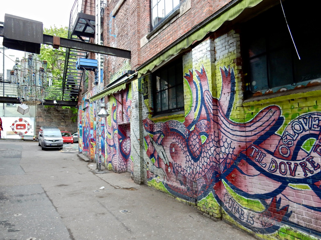 Street Art at Ingens gate-奥斯陆必去景点