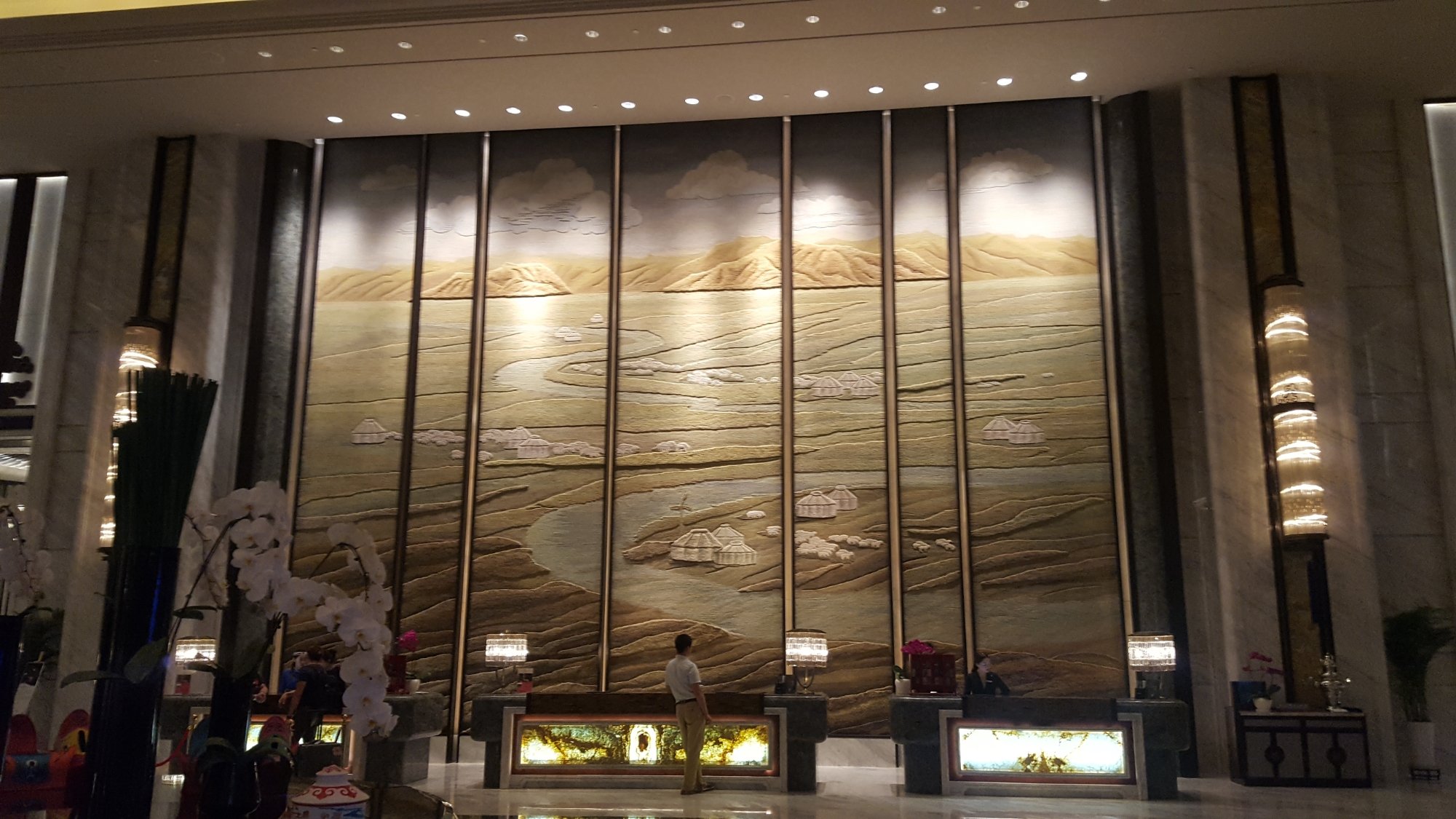 呼和浩特富力万达文华酒店-浴室