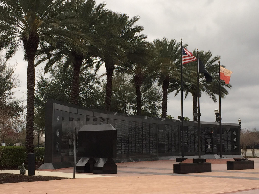 Veterans Memorial Wall-杰克逊维尔必去景点