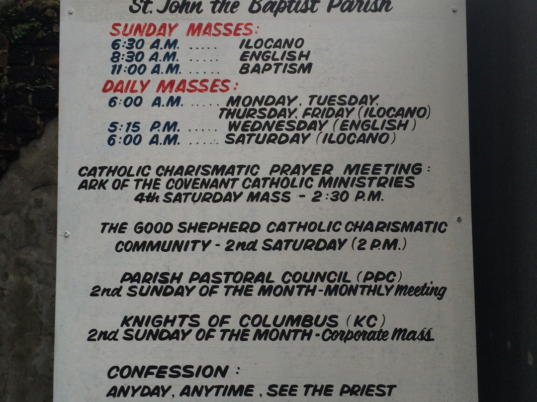 St. John the Baptist-San Juan必去景点