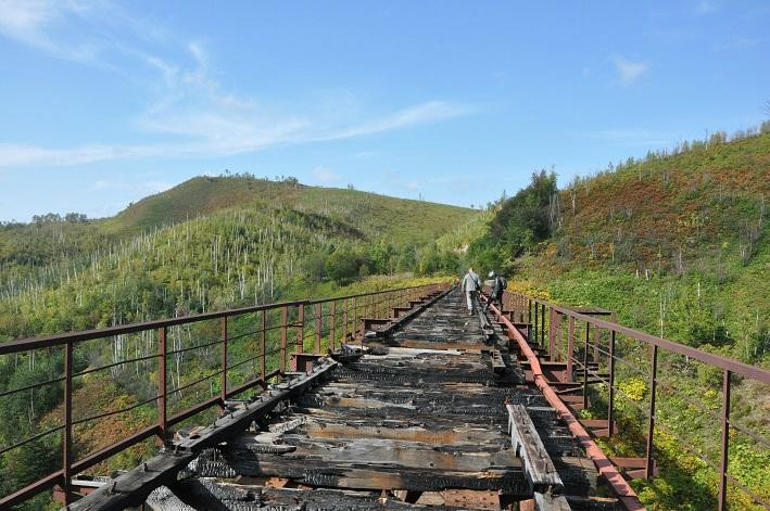 Old Railway Yuzhno-Sakhalinsk to Kholmsk-南萨哈林斯克必去景点