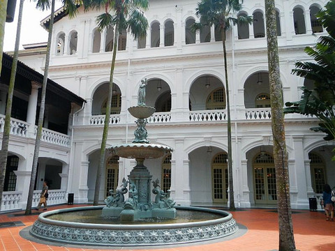 莱佛士酒店长廊-新加坡必去景点