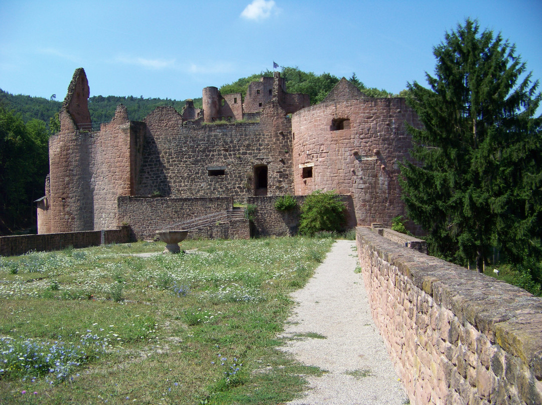 Burgruine Hardenburg-巴特迪克海姆必去景点