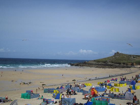Porthmeor Beach-圣艾维斯必去景点