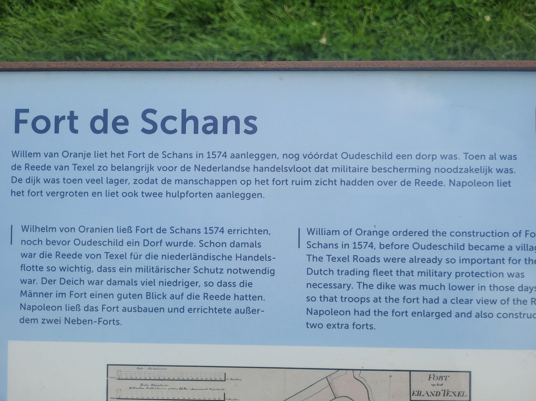 Rijksmonument Fort de Schans Oudeschild Texel uit 1574景点图片