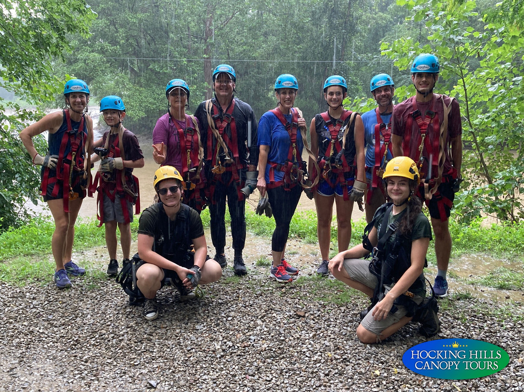 Hocking Hills Canopy Tours-Rockbridge必去景点