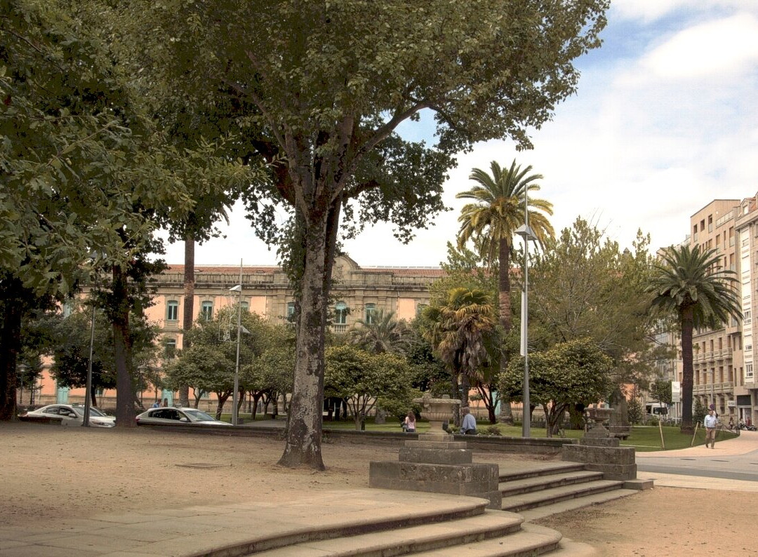 Plaza de España-邦特韦德拉必去景点