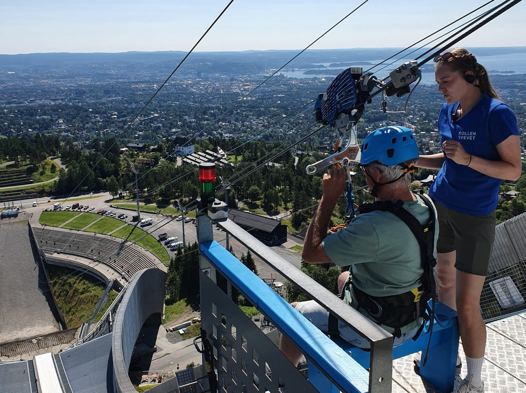 Holmenkollen Zip Line-奥斯陆必去景点