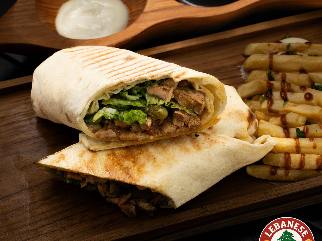 Lebanese Manoush and Shawarma