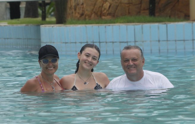 Blue Tree Thermas de Lins-泳池