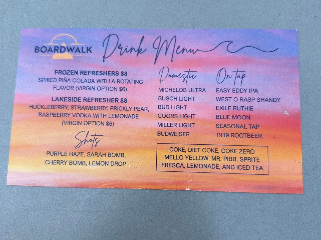 Boji Boardwalk Bar & Grill
