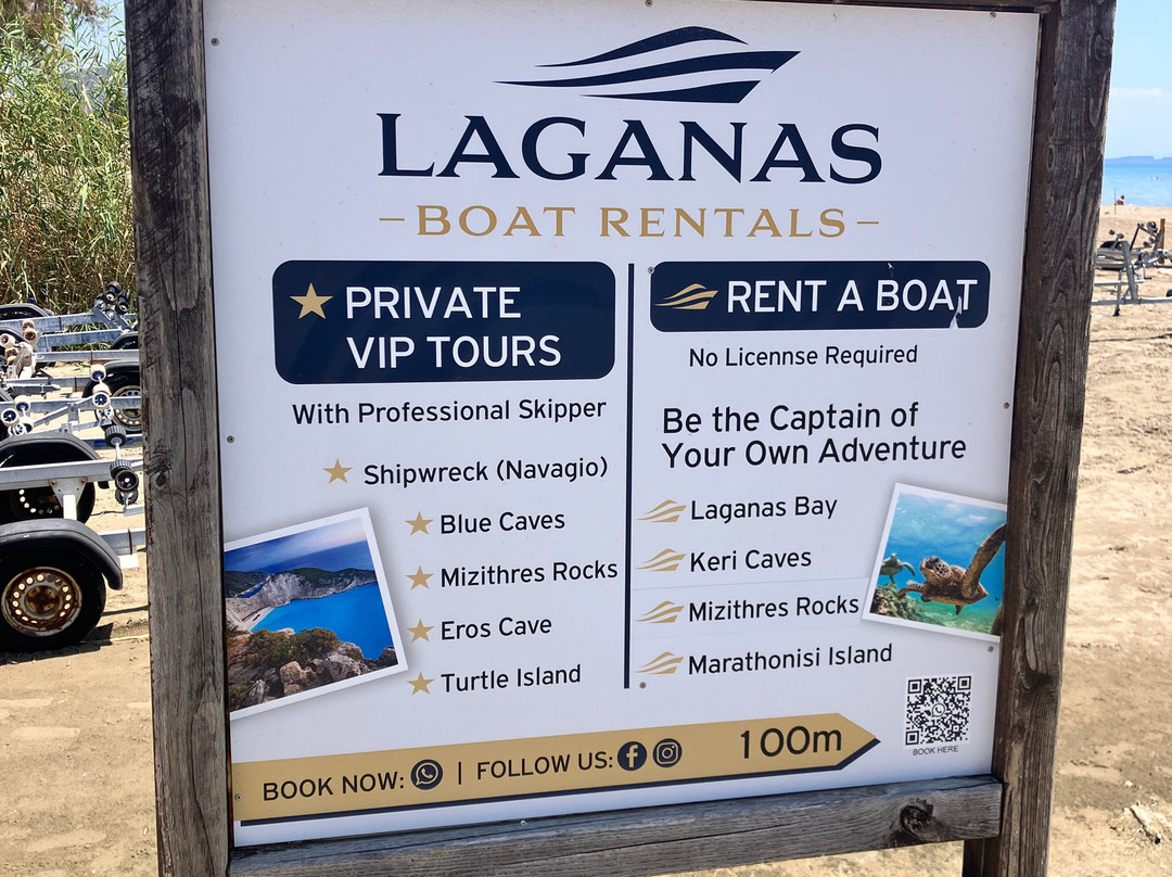 Laganas Boat Rentals-扎金索斯州必去景点