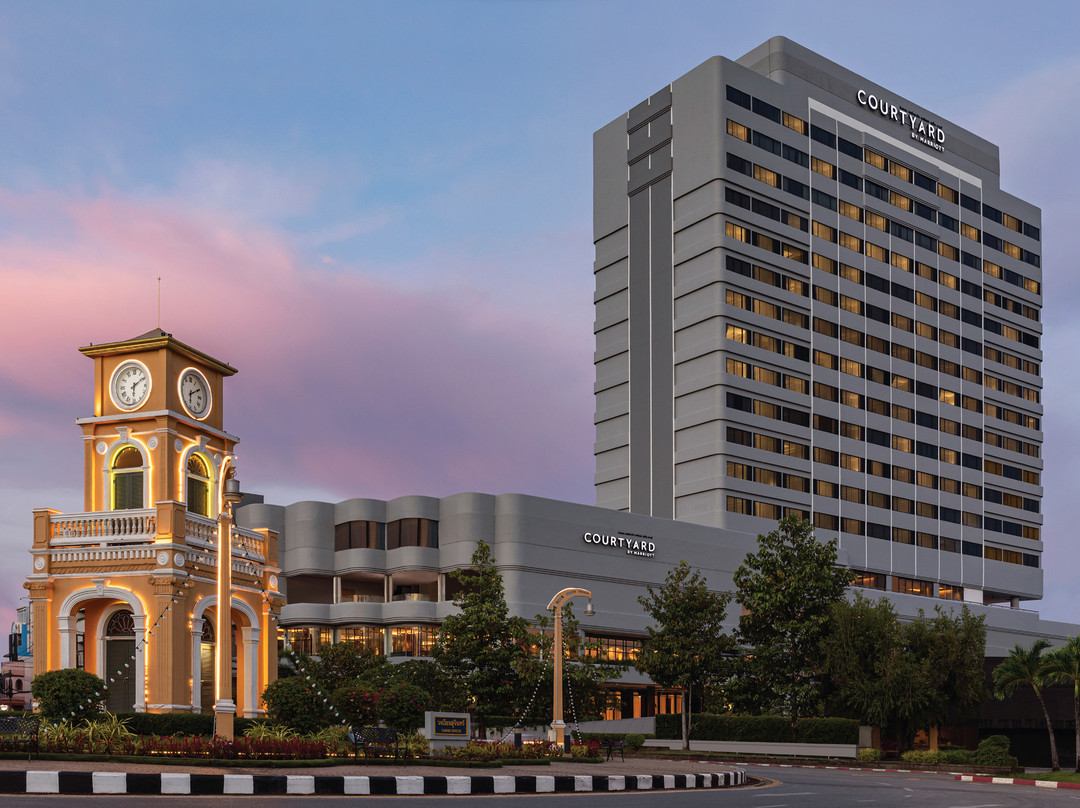 普吉镇酒店住宿-Courtyard by Marriott Phuket Town