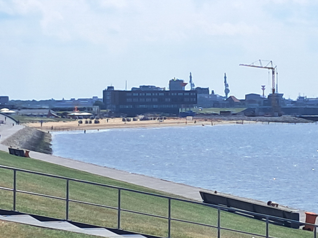 Deichpromenade Bremerhaven-不来梅港必去景点