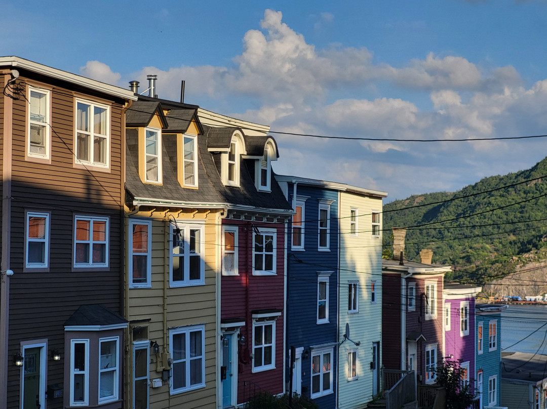 Jellybean Row Houses-圣约翰必去景点