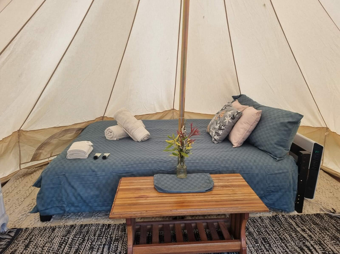 Glamping at Frog Hollow Farmstay