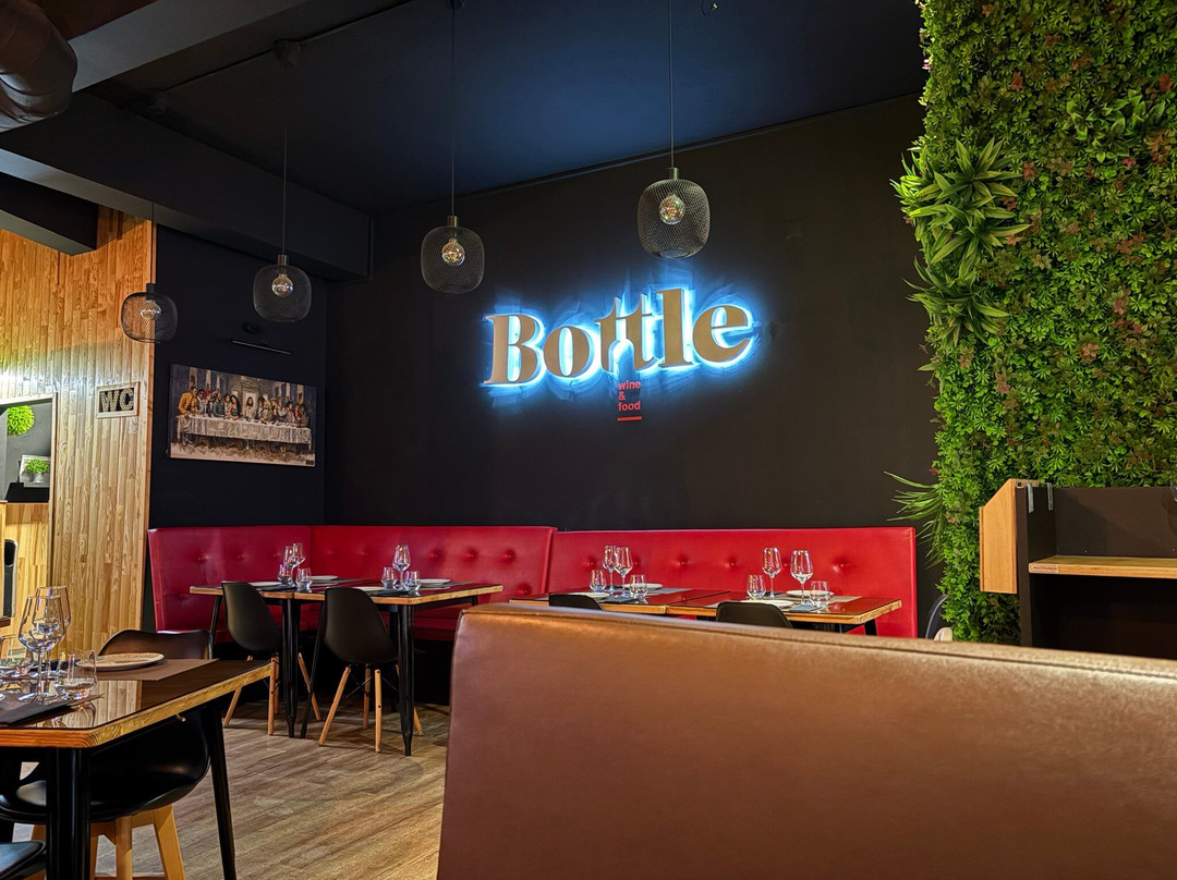 Bottle . Wine And Food