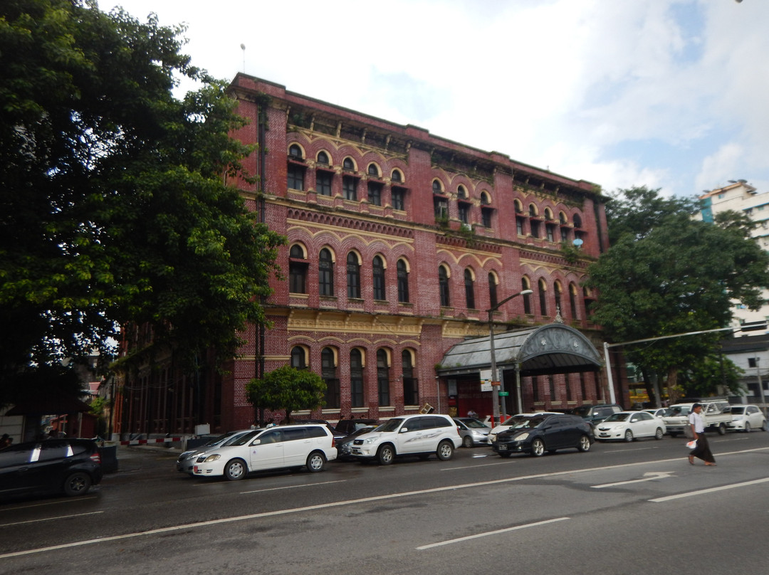 Central Post Office-仰光必去景点