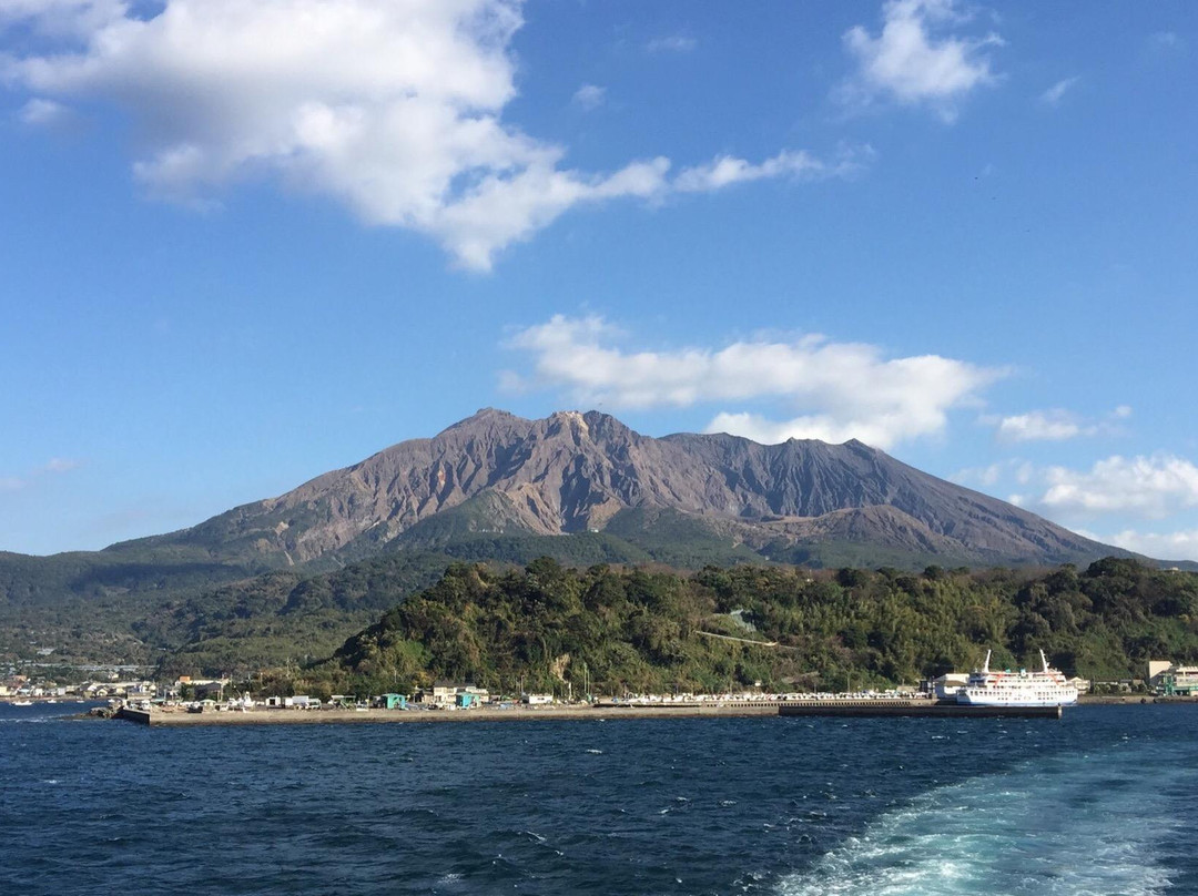 樱岛火山景点图片