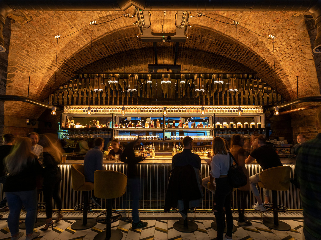 The Bar At The Spirit Of Manchester Distillery