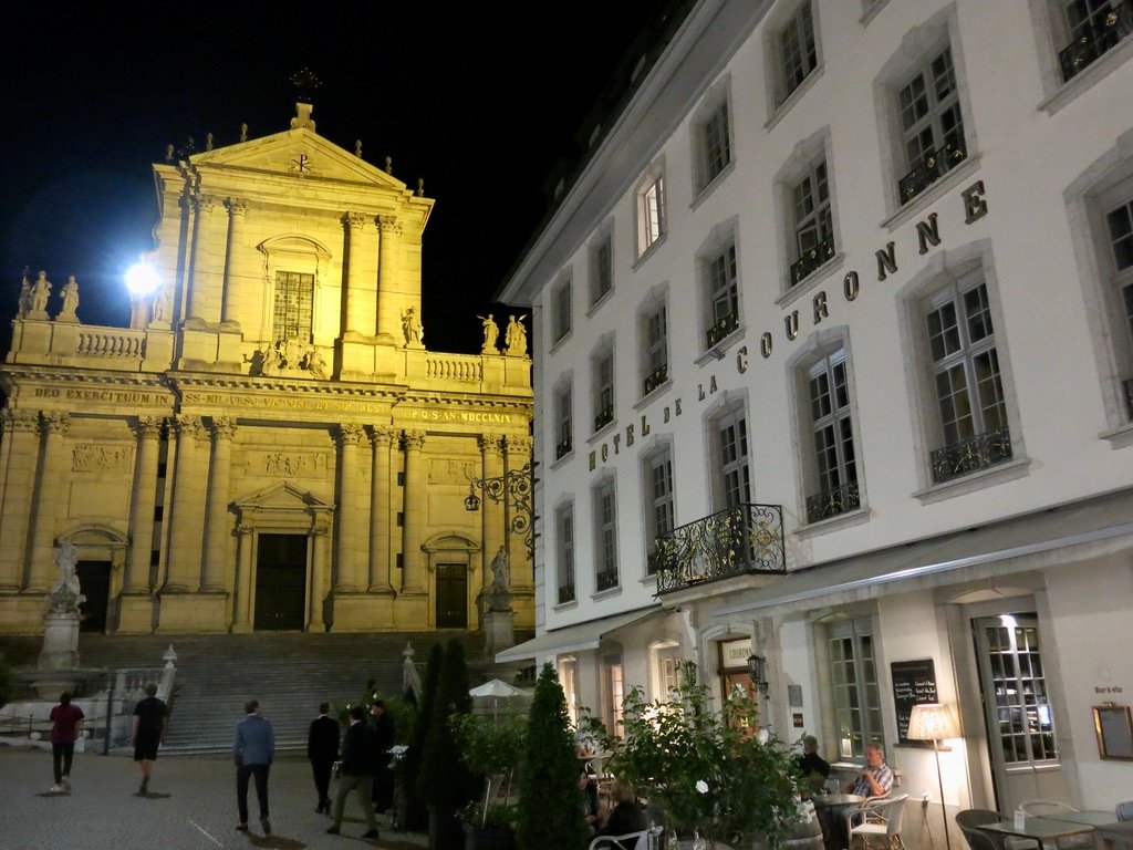 La Couronne Hotel-浴室