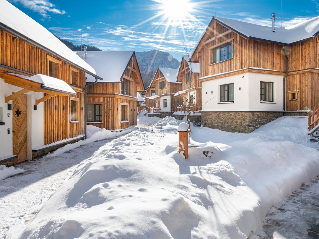 格伦德尔湖酒店住宿-MONDI Chalets am Grundlsee