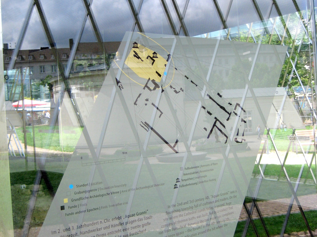 Archäologische Vitrine-亚琛必去景点