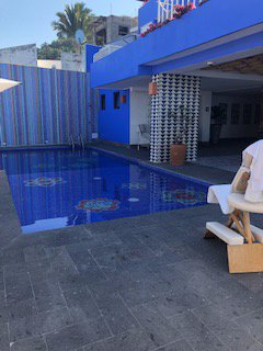 Patio Azul Hotelito Boutique-泳池