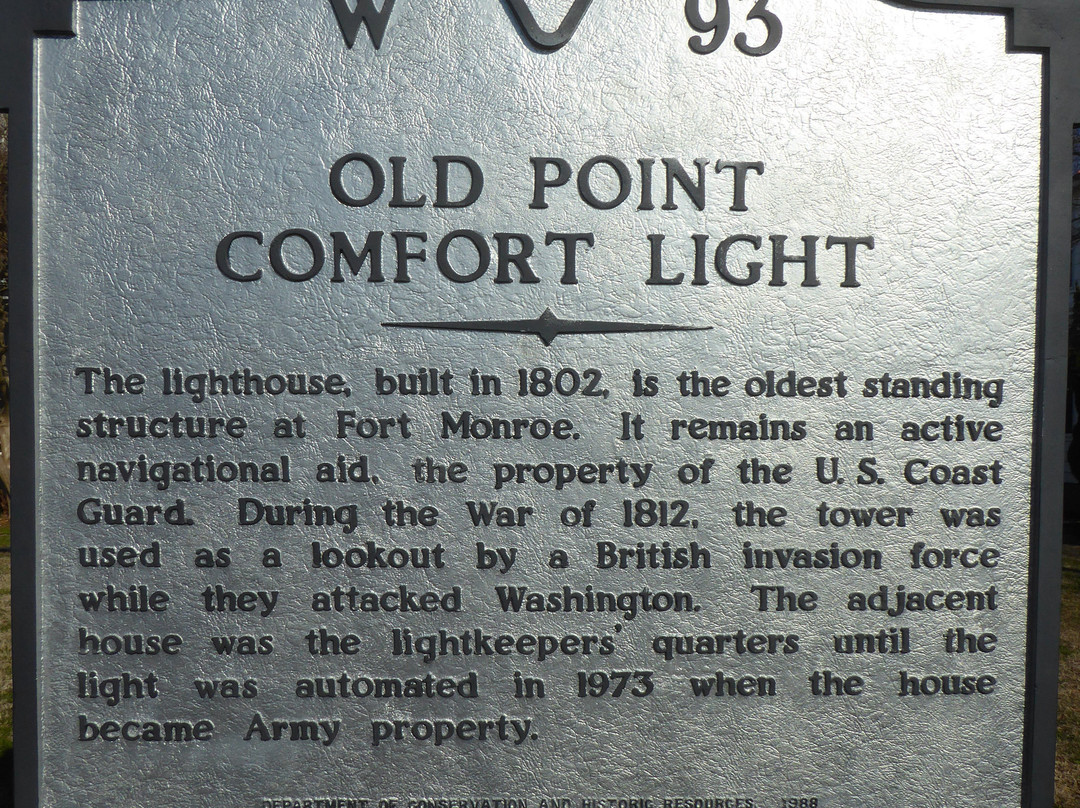 Old Point Comfort Lighthouse-汉普顿必去景点