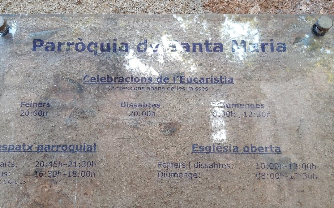 Esglesia de Santa Maria景点图片