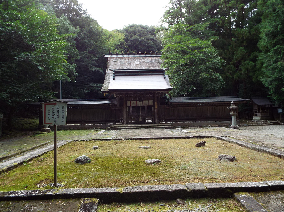 Wakasahiko Shrine Kamisha景点图片