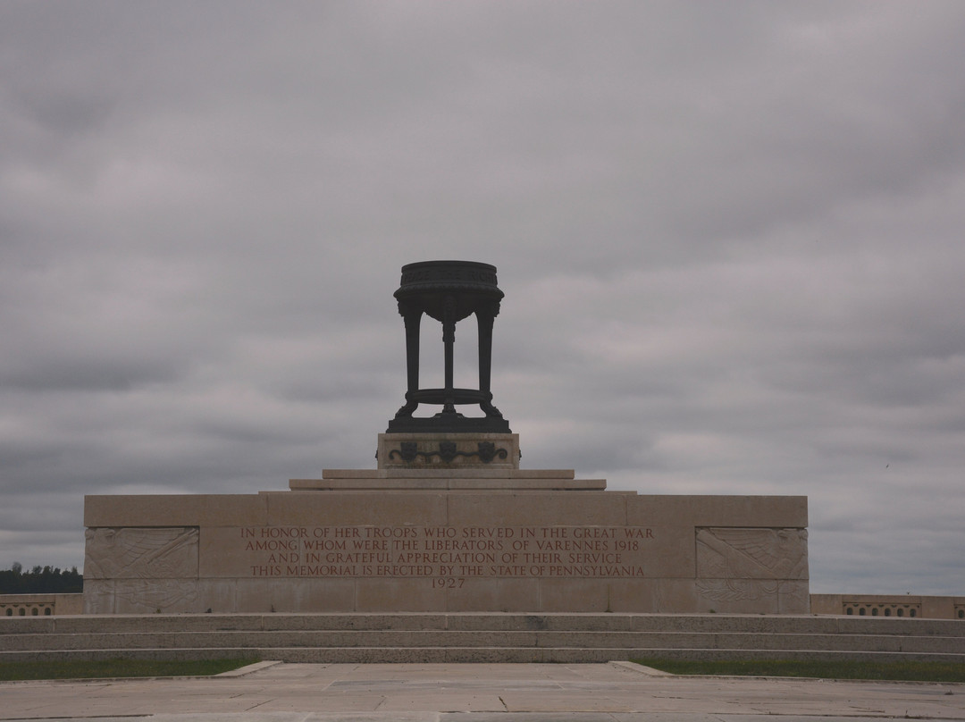 Monument Americain Pennsylvanie-Varennes-en-Argonne必去景点