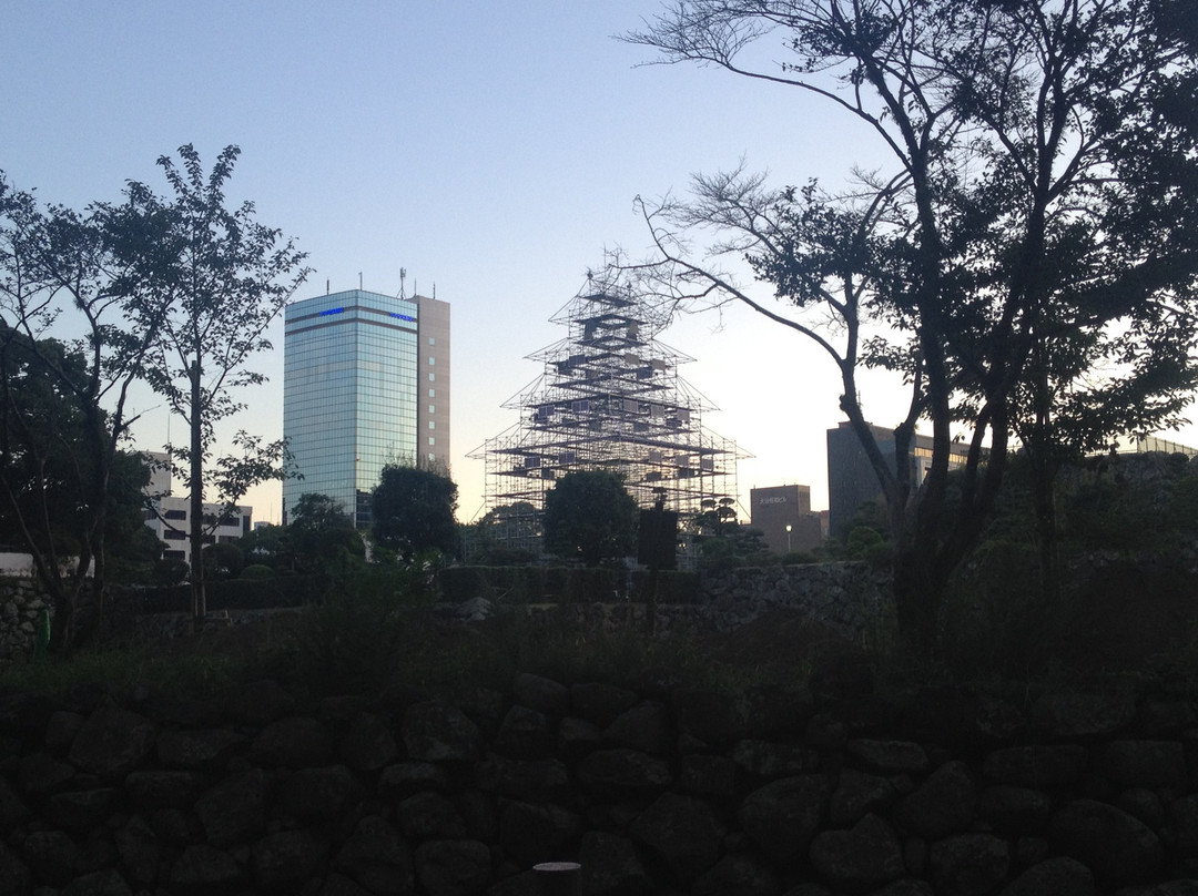 Oita Castle Ruin Park-大分市必去景点