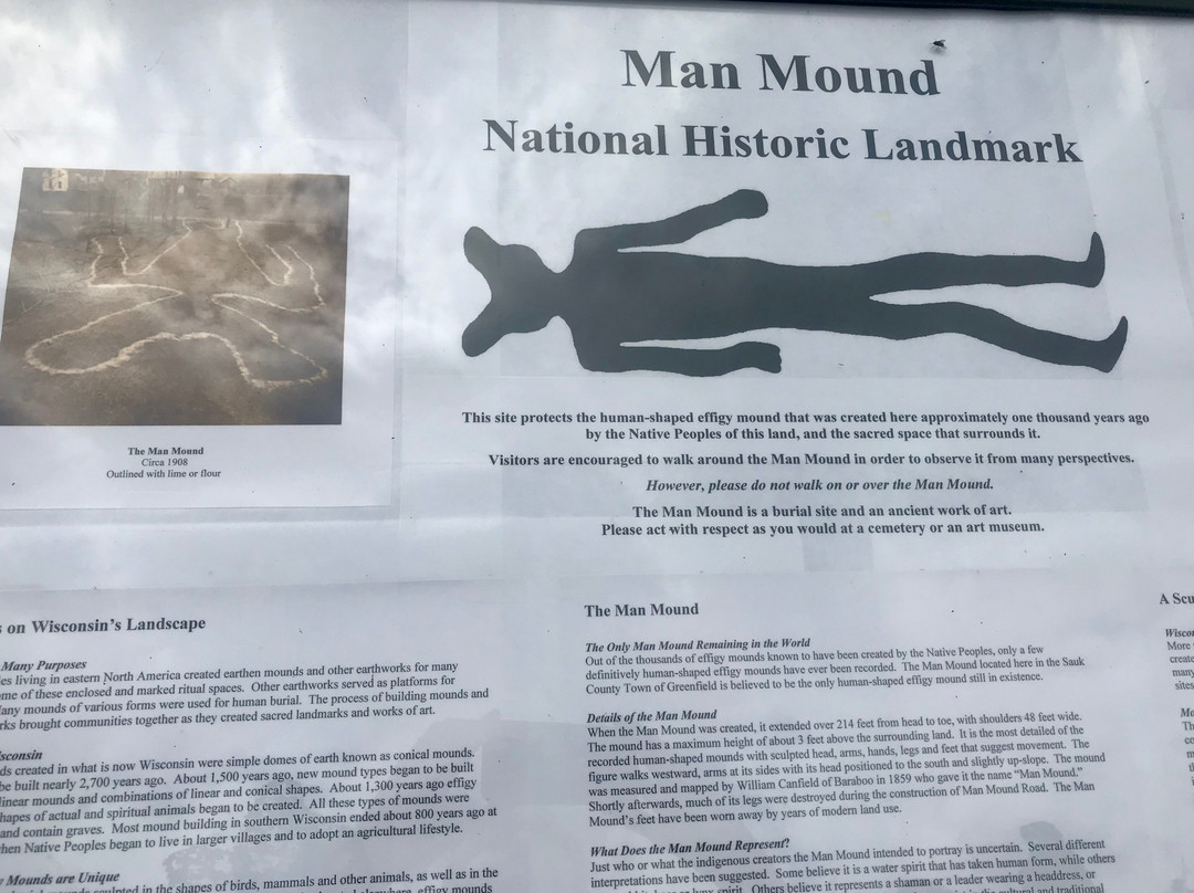 Historical Man Mound景点图片