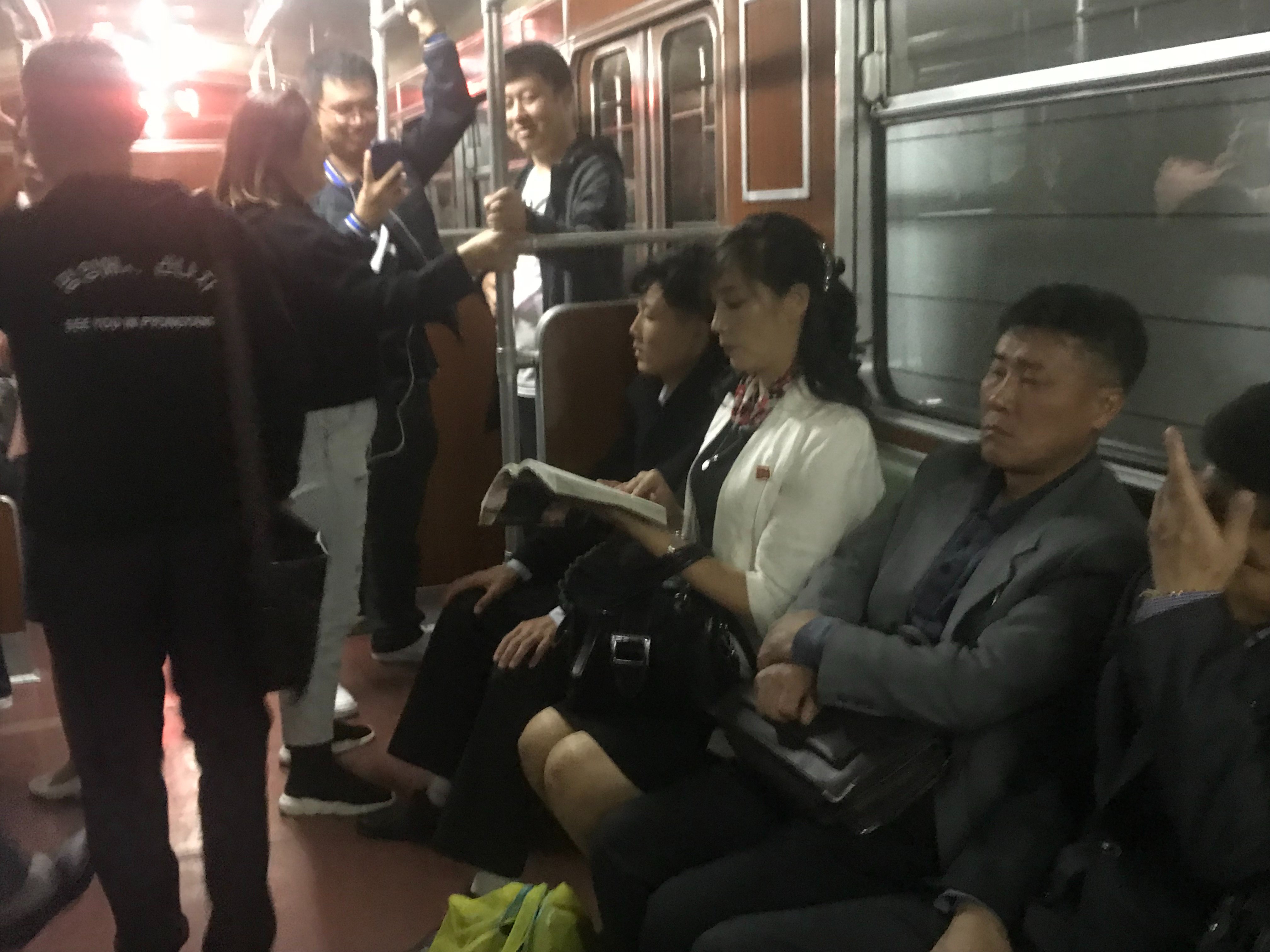 Pyongyang Metro-2019年1月20日上传的实拍图
