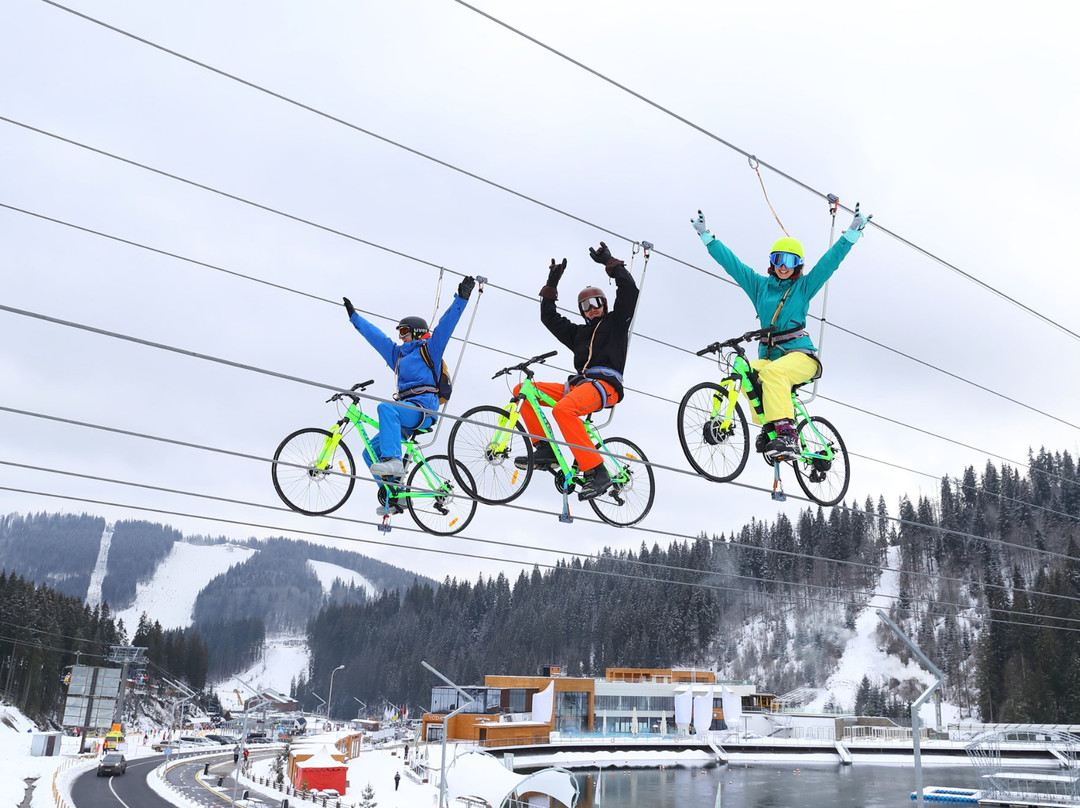 Bike Zip-Bukovel必去景点