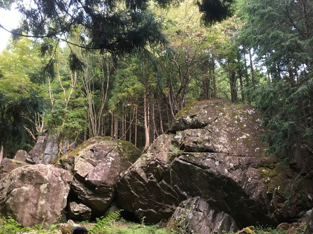 Petroglyph at Mt. Kasagiyama-惠那市必去景点