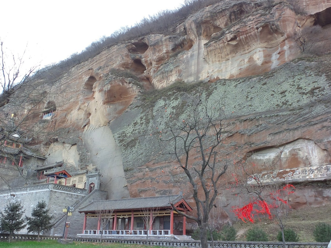 咸阳彬县大佛寺景点图片