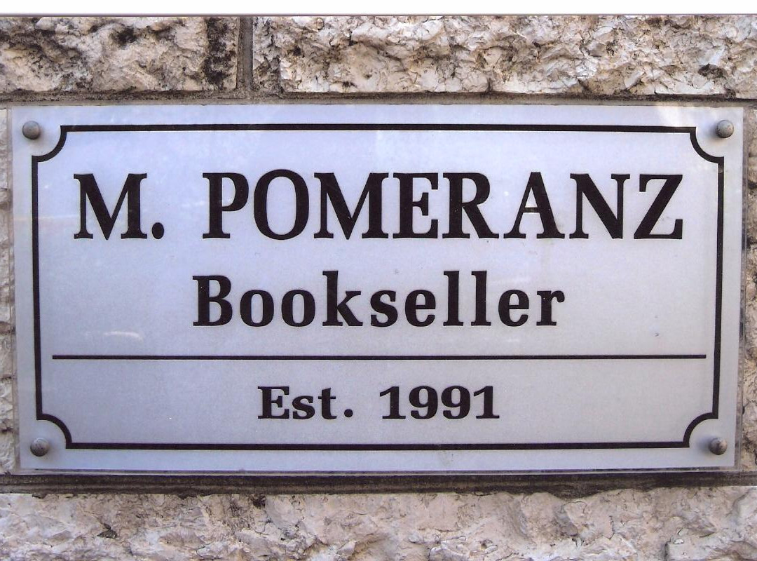M. Pomeranz Bookseller-耶路撒冷必去景点