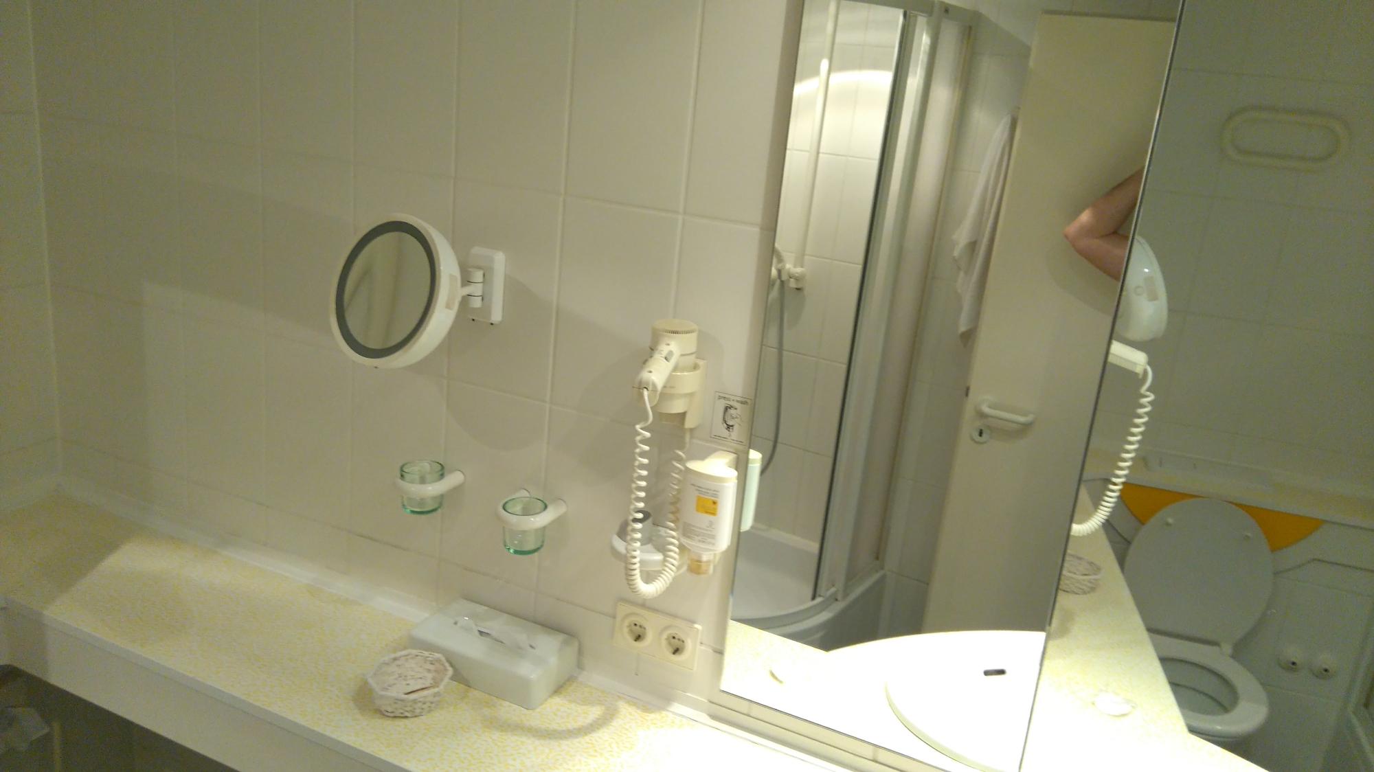 Hotel Goldener Löwe-浴室