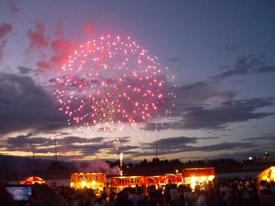 Chikugo River Fireworks-久留米市必去景点